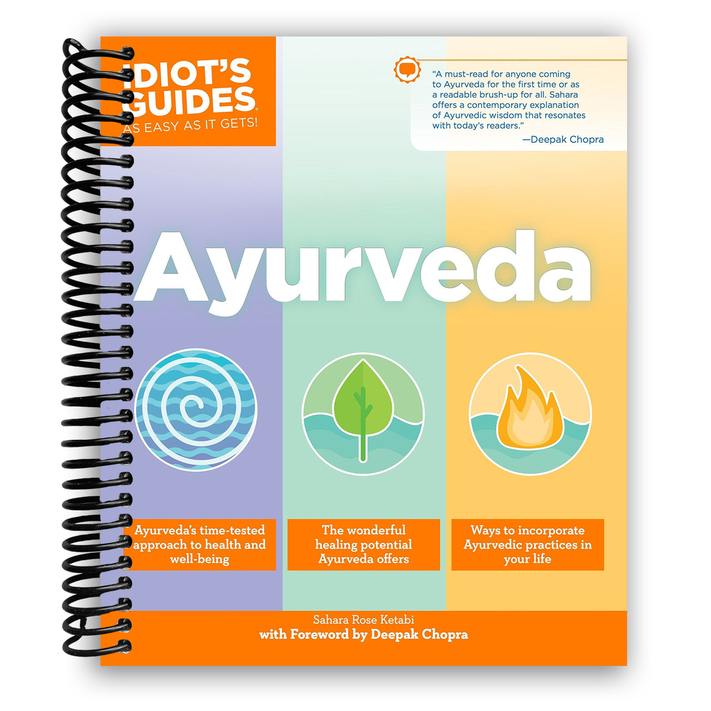 Ayurveda (Idiot's Guides) (Spiral Bound)