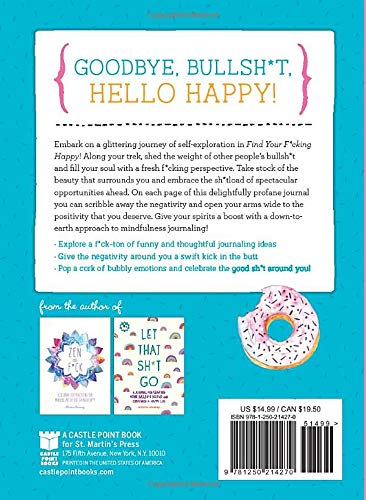 back cover of Find Your F*cking Happy