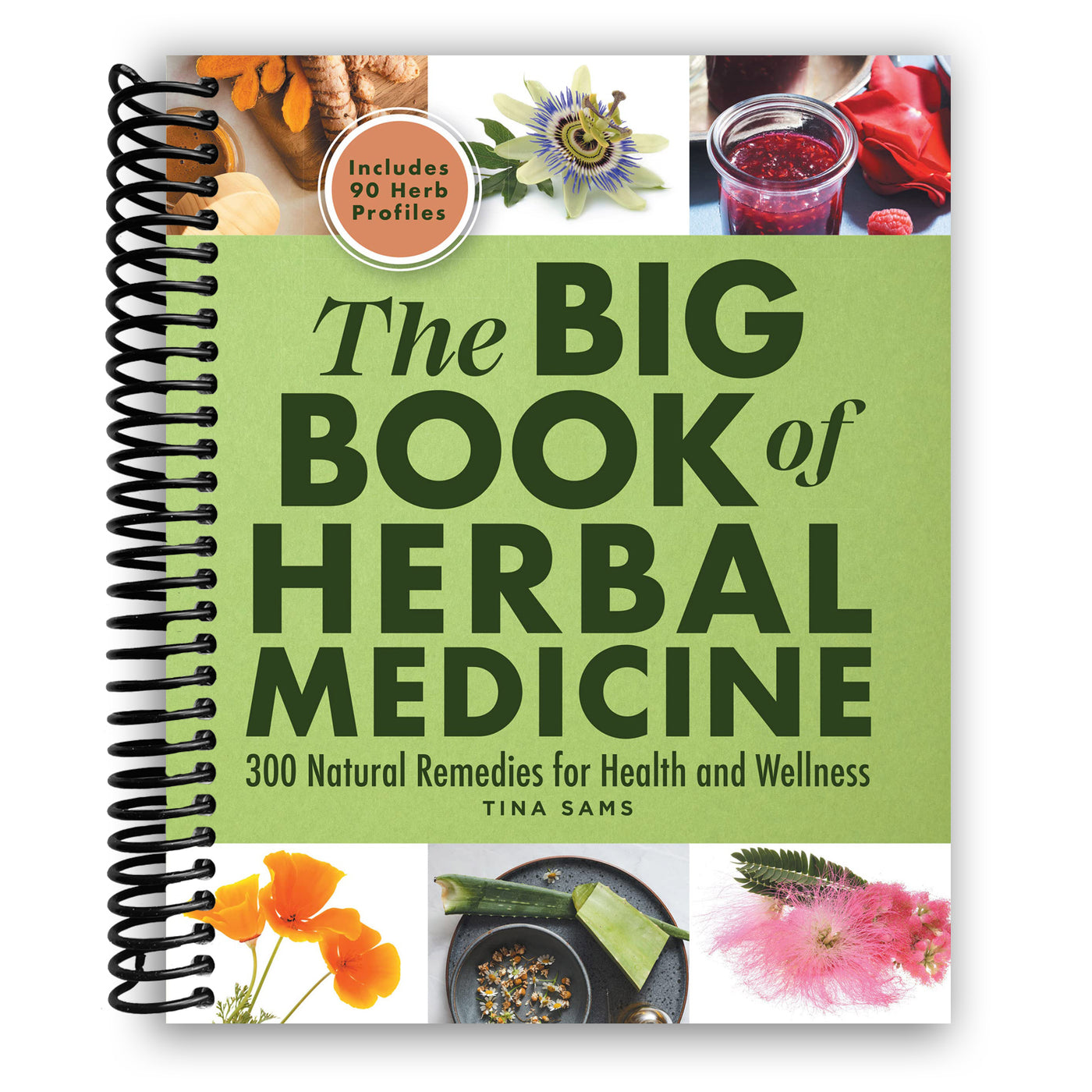 The Natural Healing Handbook – Spiral-Bound Guide To Herbal Remedies, Nature-Based Wellness, And Naturalism (Brand New)