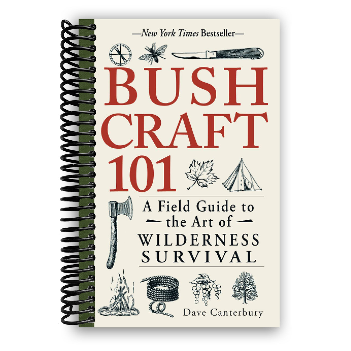 Bushcraft 101: A Field Guide to the Art of Wilderness Survival (Spiral Bound)
