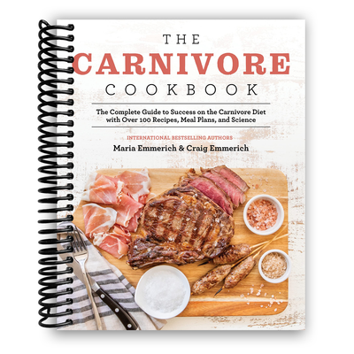 Front cover of The Carnivore Cookbook