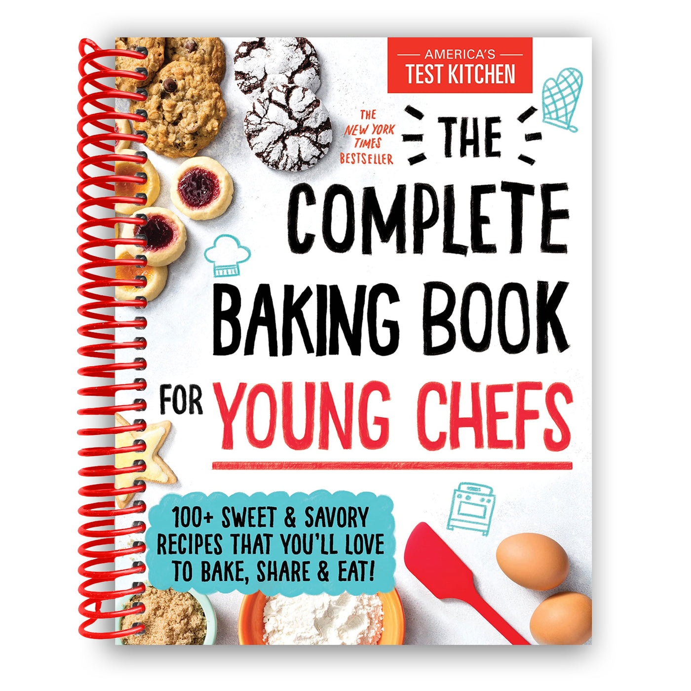 Front Cover of The Complete Baking Book for Young Chefs