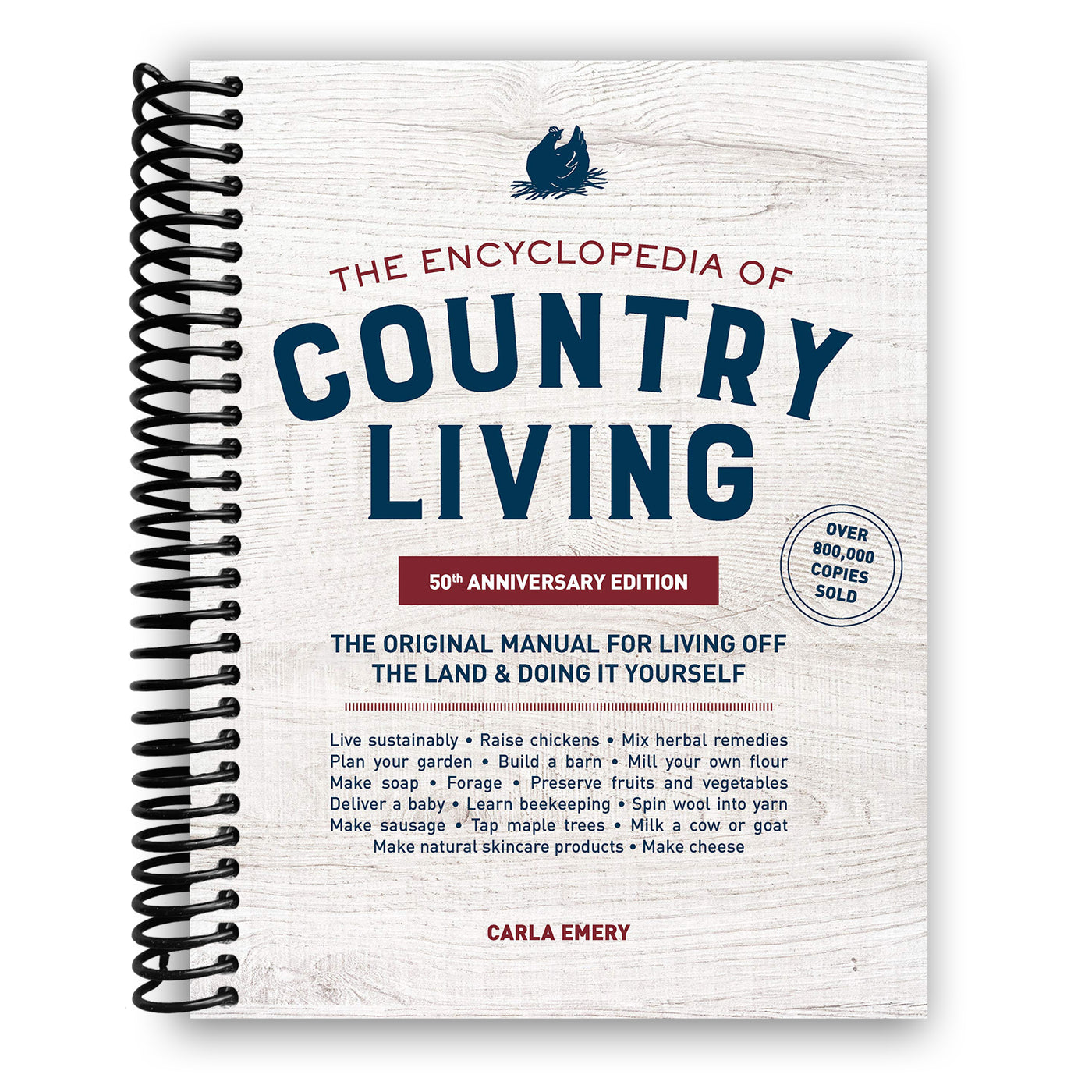 Front Cover of The Encyclopedia of Country Living, 50th Anniversary Edition