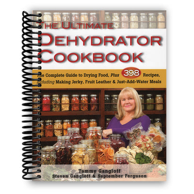 Front cover of the Ultimate Dehydrator Cookbook