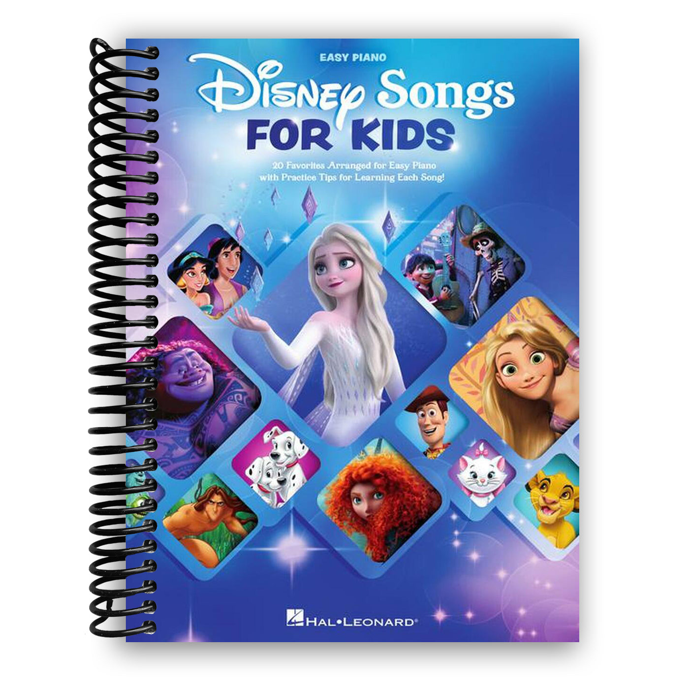 Disney Songs for Kids - Easy Piano Songbook (Spiral Bound)