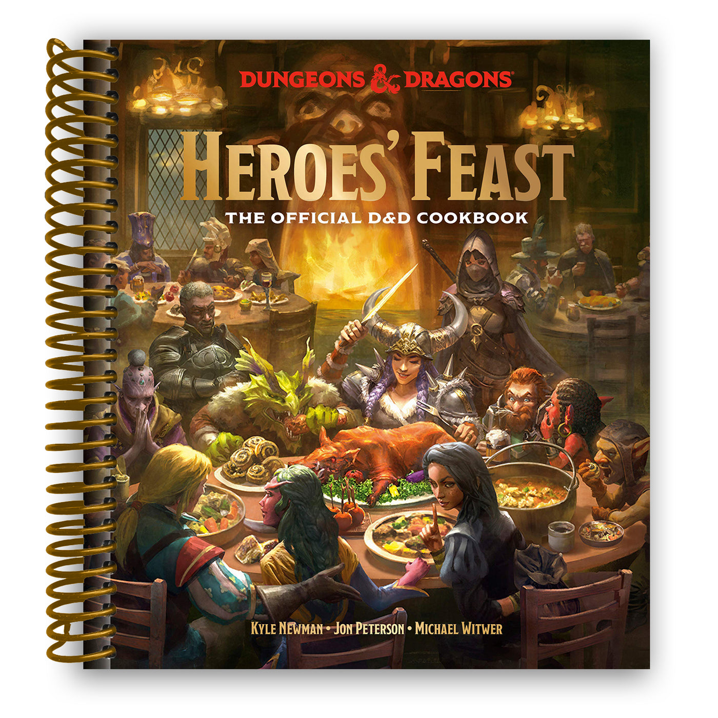Heroes' Feast (Dungeons & Dragons): The Official D&D Cookbook (Spiral Bound)