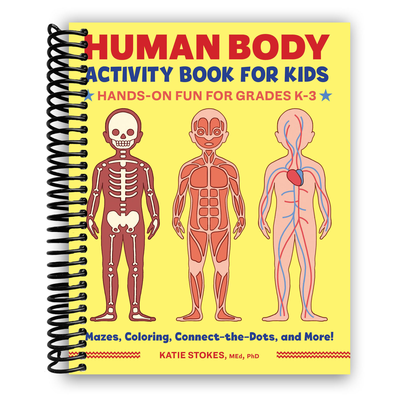 Human Body Activity Book for Kids: Hands-On Fun for Grades K-3 (Spiral Bound)