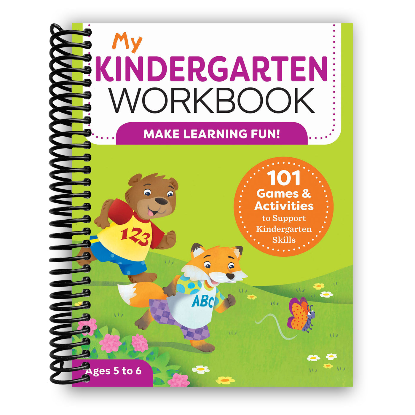 My Kindergarten Workbook: 101 Games and Activities to Support Kindergarten Skills (Spiral Bound)