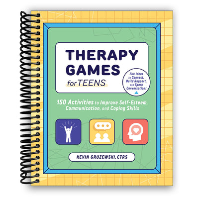 Front cover of Therapy Games for Teens