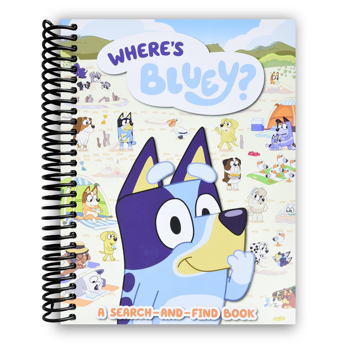 Where's Bluey?: A Search-and-Find Book (Spiral Bound)